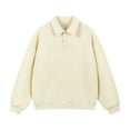 thumbnail image 2 of pstuiky camisa de manga larga para hombre, Blusa/camiseta informal elegante a rayas de manga larga con cuello, botones y bolsillo para hombre tops de invierno para hombre m, 2 of 9