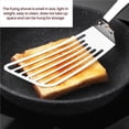 thumbnail image 4 of Pala Multiusos De Acero Inoxidable, Pala De Cocina, Pescado Frito, Bistec Frito, Pala Con Fugas, Espátula Ranurada Para El Hogar, Cocina, Restaurante Minnieouse HA020416-00, 4 of 7