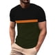 thumbnail image 1 of Tops para hombre, blusas y camisas de cuello redondo y manga corta para hombre, camisetas casuales de verano para hombre, camisetas de cuello redondo con bloques de color y manga corta, camisetas depo, 1 of 6