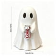 thumbnail image 5 of Halloween Cute Ghost Ghost Holding Coke, 5.9 '' Cute Ghost Drink Holder Coke, Spooky Beverage Holder Figurine, Halloween Decorations For Tabletop, Party Decor & Office & Desk Display Hallow, 5 of 5
