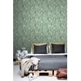 thumbnail image 5 of ESTA Home Fifi Green Palm Frond Wallpaper, 20.5-in by 33-ft, 5 of 11