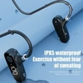 thumbnail image 5 of Bone Conduction Bluetooth 5.2 Headset with Digital Display and Noise Cancelling Mic, Wireless Sports Headphones with IPX5 Waterproof for Running Gym Cycling Office Outdoor Travel, 5 of 9