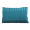 thumbnail image 1 of Ahgly Company Patterned Outdoor Rectangular Deep Sky Blue Lumbar Throw Pillow, 13 inch by 19 inch, 1 of 5