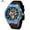 Black Mix, variant on Mens Watches Unique Hollow Casual Wrist Watch (Chronograph/Waterproof/Luminous/Calendar/24 Hour) Silicon Band Fashion Watch for Men