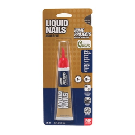 Liquid Nails PG-00 Perfect Glue Adhesive, Clear, 0.75 Ounce Squeeze...
