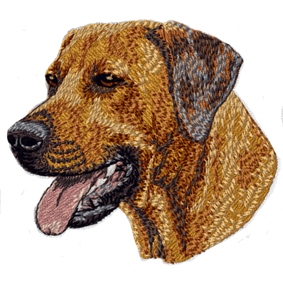 Rhodesian Ridgeback Dog Embroidered Patch 3" FREE USA SHIPPING