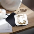 thumbnail image 4 of 3drose, Elegant Image of Gold Victorian Ornate Monogram Initial C, Set of 4 Coasters - Soft, 4 of 7