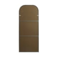 thumbnail image 2 of Metal Frame Arch Full Length Mirror 32x76 Inch in Brass, 2 of 7