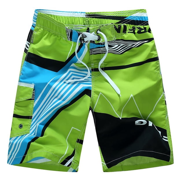 Pantalones cortos de Surf para hombre, bañador de playa, Bermudas, talla grande Fivean unisex