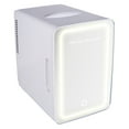 thumbnail image 4 of Frigidaire Beauty Mirror Mini Fridge 6.5L 9 Can, White Lighted Skincare Cooler for Vanity, Bedroom, Office, Dorm, 4 of 8