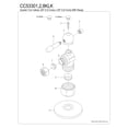 thumbnail image 3 of Kingston Brass CC53302KLK 5/8-Inch O.D. Comp x 3/8-Inch O.D. Comp Quarter-Turn Angle Shut-Off Valve with Flange in Polished Brass, 3 of 5