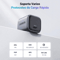 thumbnail image 2 of Cargador Mini Ugreen Nexode 30W 1 USB-C Carga Rápida, 2 of 5