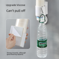 thumbnail image 4 of Portavasos desechable para el hogar, estante de almacenamiento de vasos para colgar en la pared sin perforaciones, práctico y automático a prueba de polvo, 4 of 5
