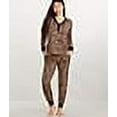 thumbnail image 2 of kate spade new york Womens Brushed Cozy Jersey Knit Henley Pajama Set Style-KS92570, 2 of 5