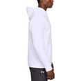 thumbnail image 4 of Under Armour Hustle Fleece Team Hoodie Mens 1310023 - White - XXL, 4 of 4