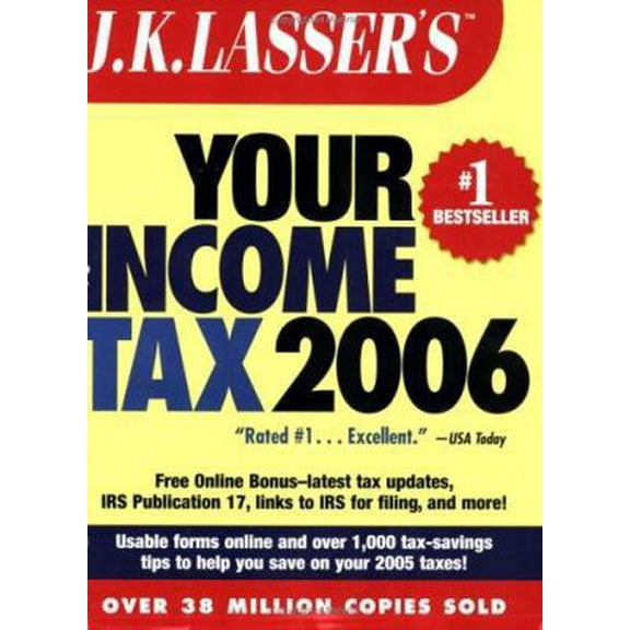 Pre-Owned J.K. Lasser's Your Income Tax 2006: For Preparing Your 2005 Tax Return (Paperback) 0471735949 9780471735946