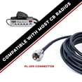 thumbnail image 2 of Antena CB Nagoya CB-72 de alto rendimiento de 70 cm con soporte magnético, 2 of 7