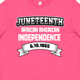 thumbnail image 4 of Inktastic African American Independence Juneteenth Youth T-Shirt, 4 of 5