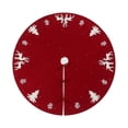 thumbnail image 2 of Alfombra de Navidad Gloria de Hilo de Punto de Alce 122cm Acrílico Rojo, 2 of 9
