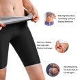 thumbnail image 1 of Pantalones de sauna 2 en 1 para mujer, para hacer ejercicio, para adelgazar, mallas de entrenamiento, pantalones deportivos de sauna, 1 of 8