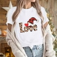 thumbnail image 6 of VKOYWKM Valentine's T Shirts for Women Romantic Love Heart Graphic Tee Tops Short Sleeve Casual Spring Tops Crew Neck Loose Fit Valentine T-Shirts, 6 of 7