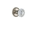 thumbnail image 4 of Grandeur Solver_Sd_Na Soleil Solid Brass Rose Single Dummy Door Knob - Grey, 4 of 6