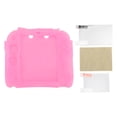 thumbnail image 2 of Funda De Silicona Para 2DS Funda Protectora Para Mando 2DS Con Tapa Y Base Protector De Pantalla Contra Arañazos Y Golpes Material PET Transparente Silicona Suave Para Fácil, 2 of 7