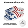thumbnail image 6 of Disketp Thank You Veterans Women's Men's Slippers Plush Slip-On House Slipper for Winter Indoor Soft Cushion Non-slip Fluffy Slides Slippers-8, 6 of 7