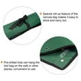 thumbnail image 4 of Wrench Organizer 8 Pockets 12" x 12" Canvas Roll Up Pouch Tool Bag Holder 2 Packs, 4 of 5