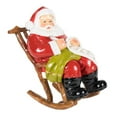thumbnail image 3 of Figura de Papá Noel, estatua de resina, adorno de mesa, escultura decorativa, decoración navideña para dormitorio, estante, decoración del hogar, 3 of 9