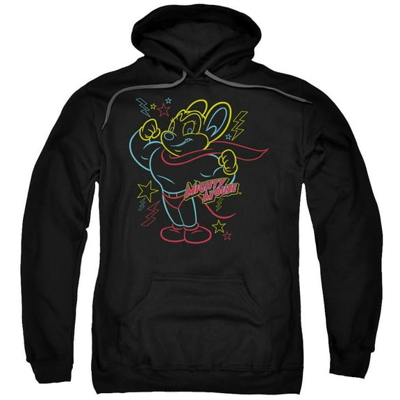 Mighty Mouse - Neon Hero - Pull-Over Hoodie - XXXXX-Large