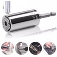 thumbnail image 1 of 1pc 7-19mm Gator Grip Universal Socket Wrench Power Drill Adapter Nut Bolt Tool Hand Tools Universal Socket dropship, 1 of 5