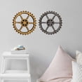 thumbnail image 4 of OULII 2 Pcs Style Industriel Décoration Murale en Bois pour Café, 4 of 5