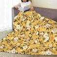 thumbnail image 6 of Vsdgher Daisies Flowers Ultra-Soft Micro flannel Blanket Throw Blankets for Couch Sofa, Bed (4 sizes)-60"x50", 6 of 7