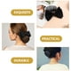 thumbnail image 3 of 6 piezas Bun Hair Net Bow Bow Bun Cover Ballet Net Professional Women Netas, 3 of 8