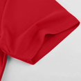 thumbnail image 5 of Kids Soccer Jersey Set for Boys Girls Training Uniform Youth Jerseys Ndbuld Children's Short Sleeve Top With Elastic Waist Shorts Sportswear And Soccer Set For Middle And Big Kids Red 2XS, 5 of 6