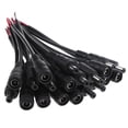 thumbnail image 4 of Encendiendo Lámpara 10pcs 5.5x2.1 DC macho/hembra enchufe cable conector para tira de luz LED (B), 4 of 7