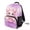 Floral Axolotls Print, variant on HUIACONG Axolotl Boba School Backpack for Students 6-18 Large Capacity Ergonomic Padded Shoulder Straps Water Resistant Sturdy Bookbag for Elementary Middle High School Daily Use