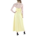 thumbnail image 2 of Lauren Ralph Lauren Women's Strapless Faille Cocktail Dress (10, Yellow Bloom), 2 of 2