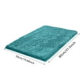 thumbnail image 3 of Extra Thick Shaggy Bath Mat - Ultra Soft Quick Dry Non- Bathroom Rug - Super Absorbent Microfiber Carpet for Living Room Bedroom - Plush Machine Washable Chenille Mat, 3 of 4