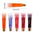 thumbnail image 3 of Hydrating Mirror Shine Lip Oil - 6 Lip Oils, 6Pc Lip GLōss Pack – Lip Oils With Mintl Oils Flavored Lip GLōss Tubes Hydrating Lip Glow Oil Tinted Lip Oil Lip Moisturizer，17Ml, East Makeup Organizers, 3 of 9
