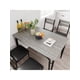 thumbnail image 3 of Dining mesa set para 4: small square mesa y 4 sillas - 5 - piece kitchen y dining room set para small spaces, 3 of 7
