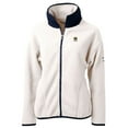 thumbnail image 2 of Women's Cutter & Buck  Oatmeal Notre Dame Fighting Irish Alumni Cascade Eco Sherpa Full-Zip Fleece Jacket, 2 of 3