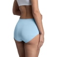 thumbnail image 5 of Fruit of the Loom Women's Breathable Cooling Stripes Brief Underwear, 6-Pack, 5 of 12