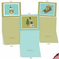 thumbnail image 4 of 10 Pack Merry Christmas Note Cards With Envelopes - Holiday Hoots, 4 of 6
