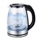 thumbnail image 4 of Hervidor de agua de acero inoxidable de vidrio de borosilicato de alta calidad, hervidor eléctrico de regalo rápido, 4 of 6