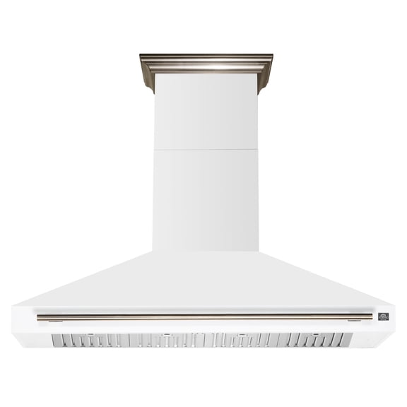 Forno Aria 60 Inch Range Hood White