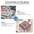 thumbnail image 5 of Boho Pattern Anti-Slip Rubber Game Table Mat 31.5x31.5 Inch Large Mahjong Pad with Quiet Surface for Tile Play Family Game Night and Card Games, 5 of 7