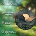 thumbnail image 2 of Elegant Metal Hanging Wind Spinner with Wavy Sound Wave Design - Perfect Wind Chime for Yard and Garden Decor, 2 of 6