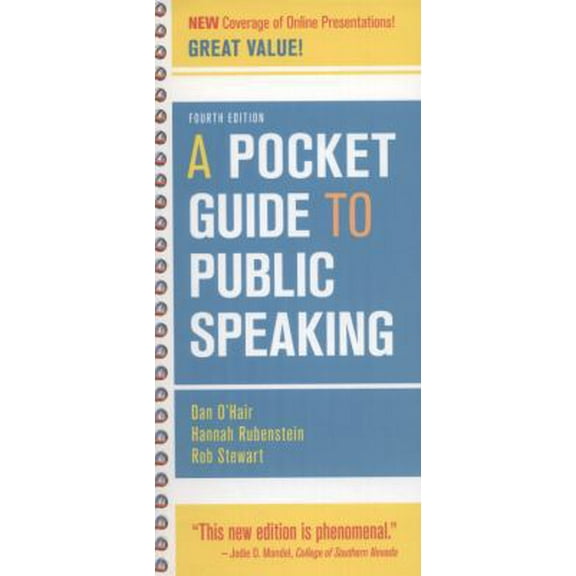 Pre-Owned A Pocket Guide to Public Speaking (Unknown) 1457601842 9781457601842